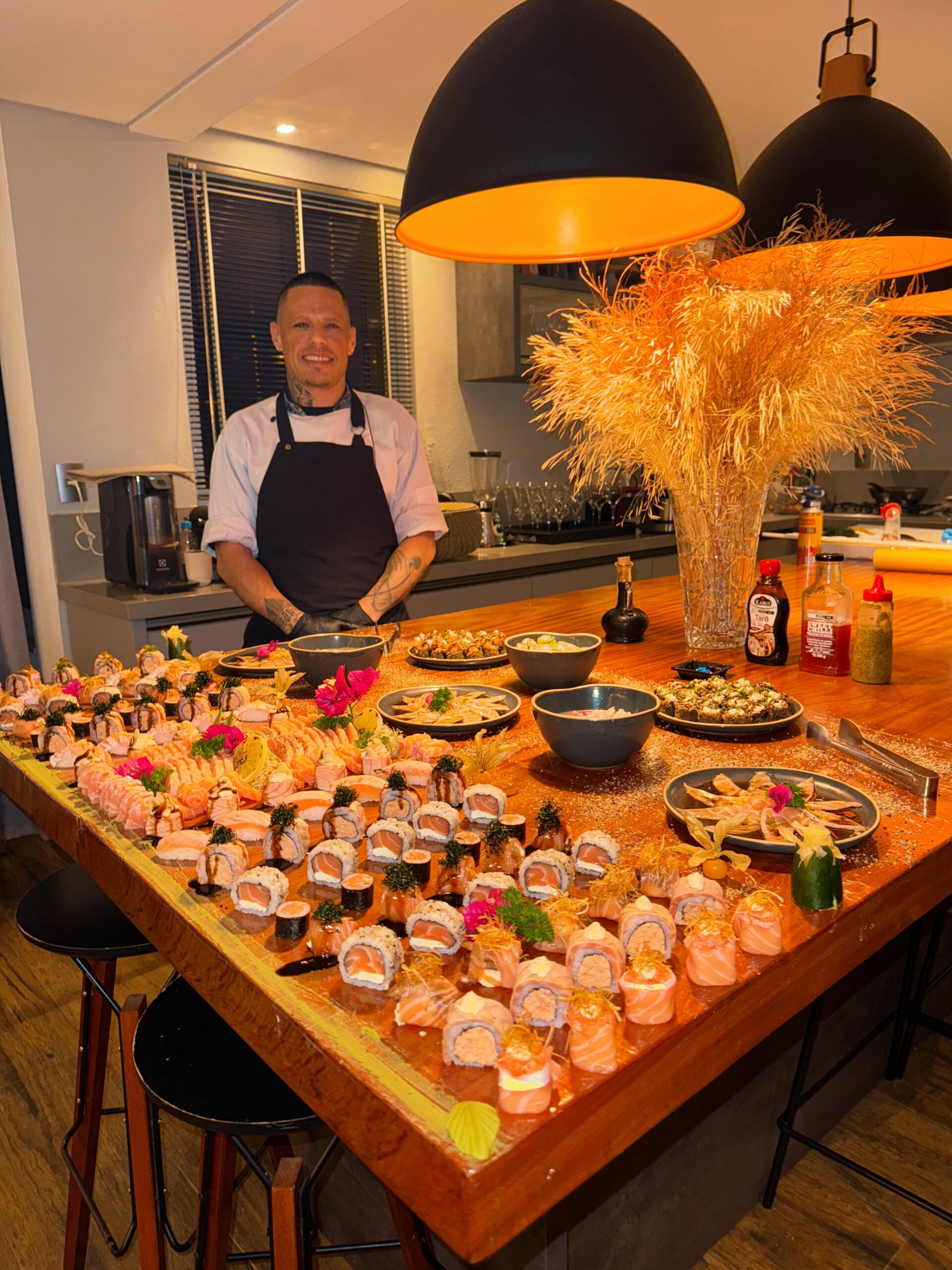 Experiential dining presentation
